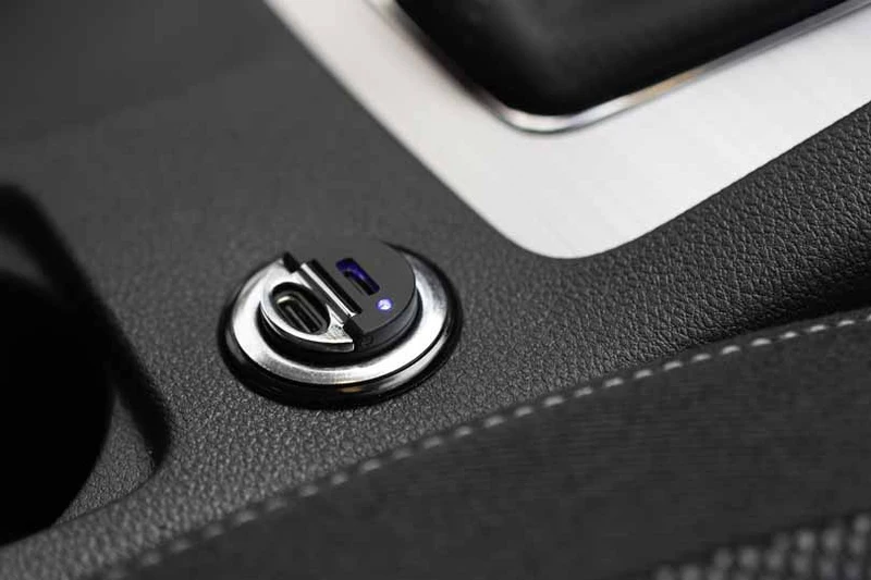 FIXED Super Fast Car Charger 30W 2x USB-C PD Black - 8013473