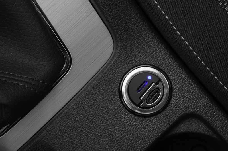 FIXED Super Fast Car Charger 30W 2x USB-C PD Black - 8013473