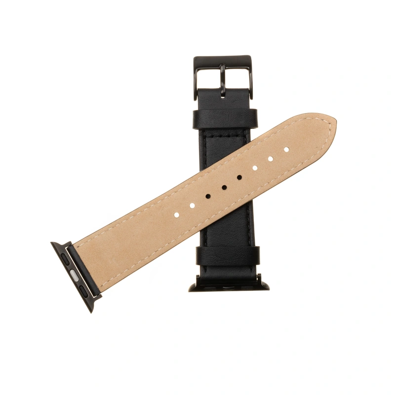 FIXED Leather Strap for Apple Watch 38/40/41mm Black - 8014216