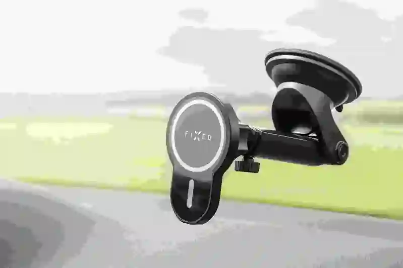 FIXED MagClick XL 15W Windshield Car Mount Black - 8014661
