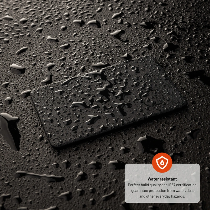 FIXED Tag Card Tracker for Apple Find My Black - 8014665