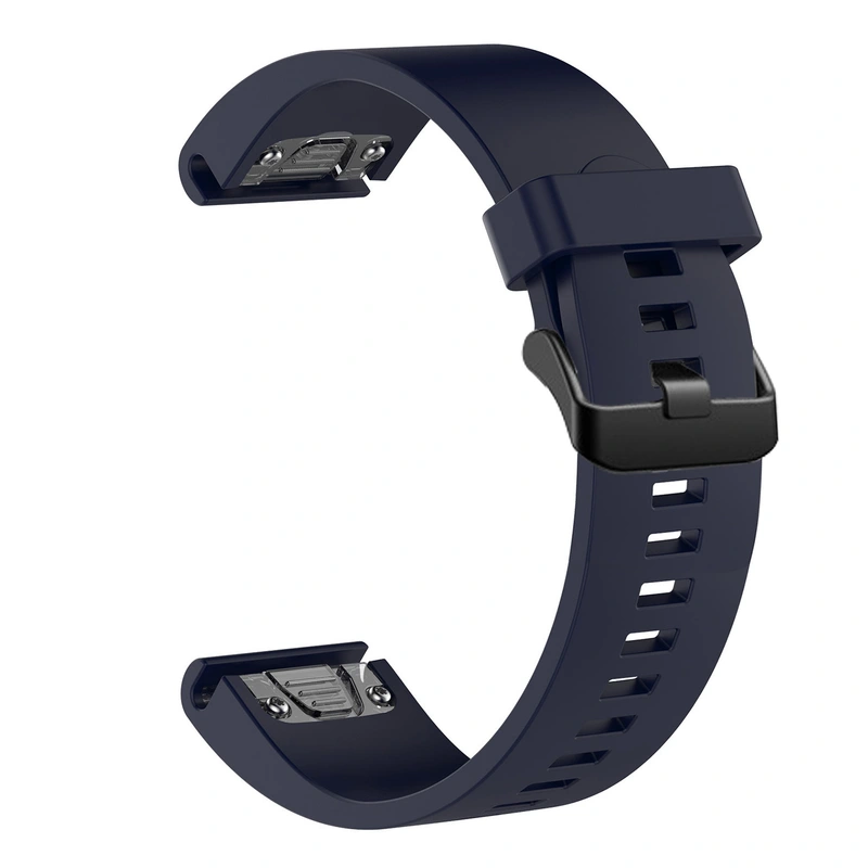 FIXED Silicone Strap for Garmin QuickFit 20 mm Dark Blue - 8014966