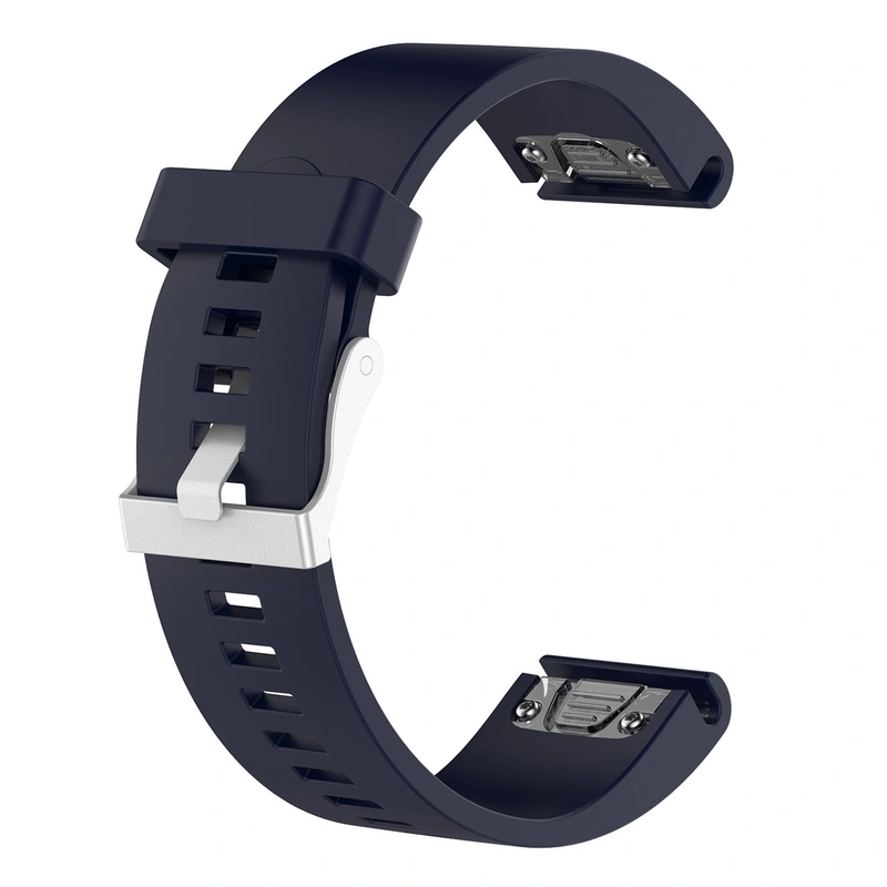 FIXED Silicone Strap for Garmin QuickFit 20 mm Dark Blue - 8014966
