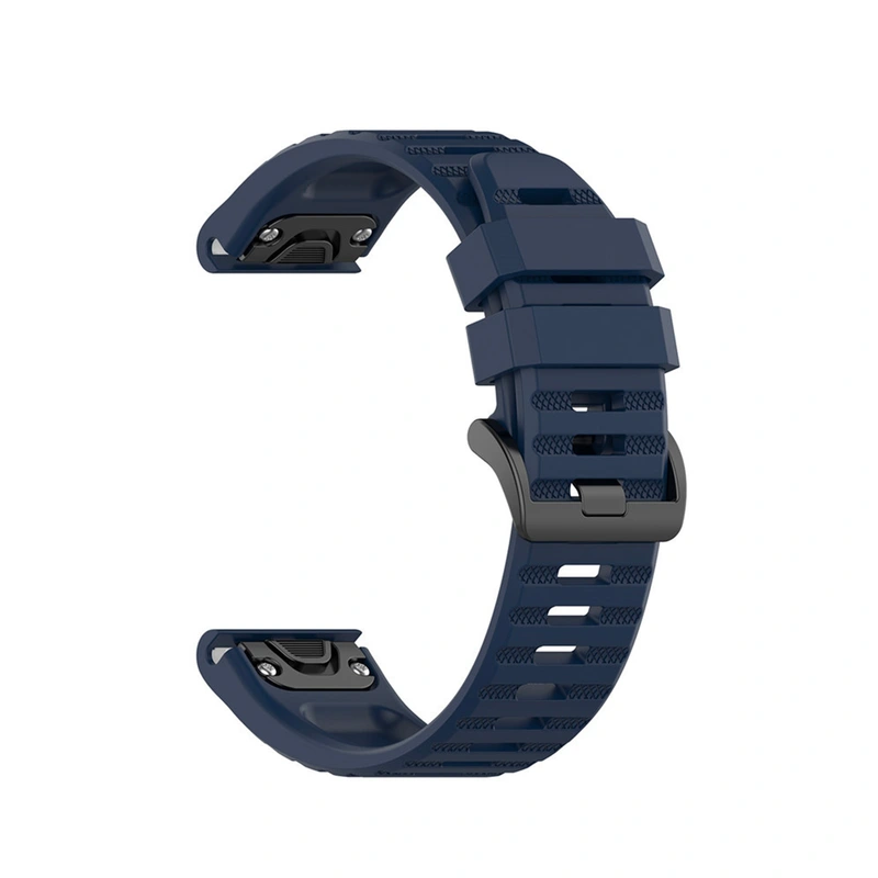 FIXED Silicone Strap for Garmin QuickFit 22 mm Dark Blue - 8014969