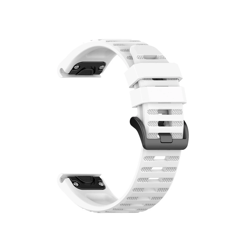 FIXED Silicone Strap for Garmin QuickFit 22 mm White - 8014970