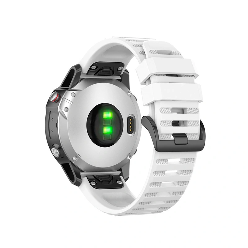 FIXED Silicone Strap for Garmin QuickFit 22 mm White - 8014970