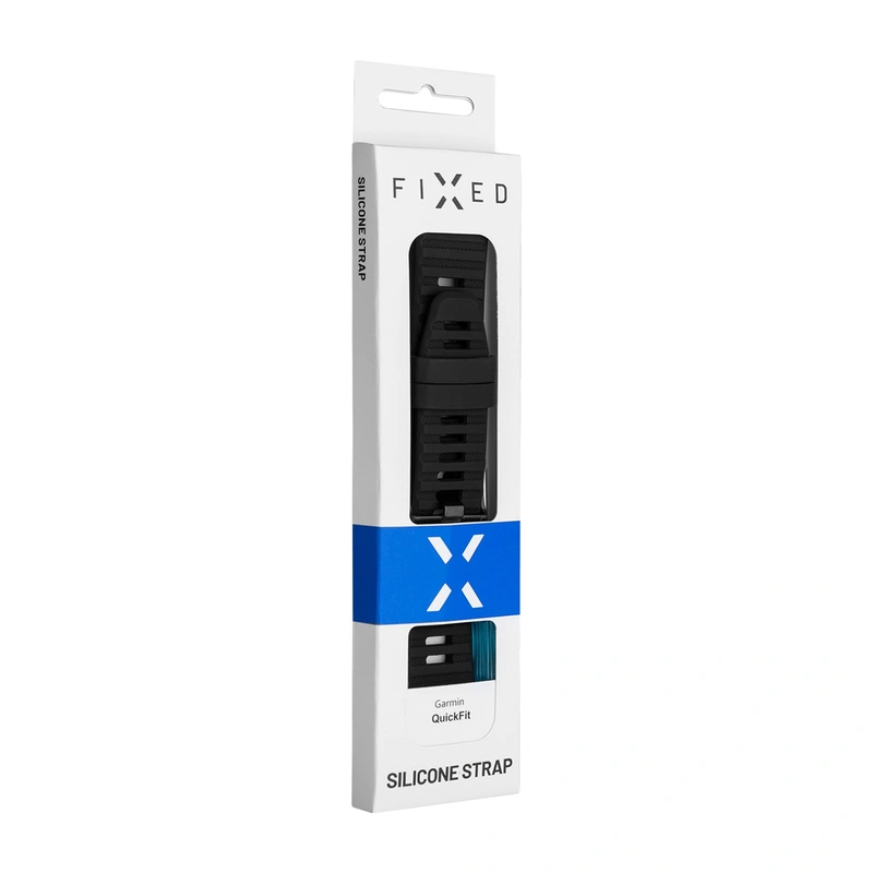 FIXED Silicone Strap for Garmin QuickFit 22 mm White - 8014970