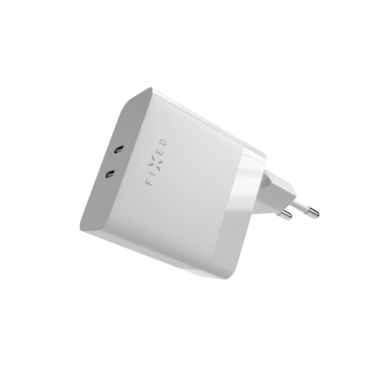 FIXED Super Fast Charger 65W 2xUSB-C PD 3.0 White - 8015001