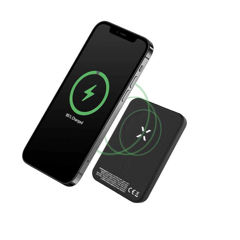FIXED MagZen Wireless PD 20W Power Bank 6.000 mAh Black - 8015170