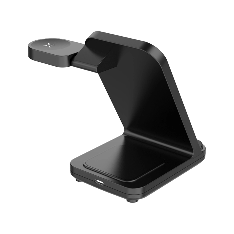 FIXED 3in1 Wireless Charging station for Samsung Black - 8015422
