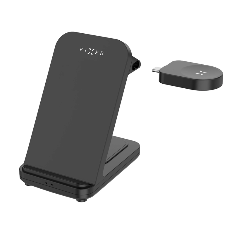 FIXED 3in1 Wireless Charging station for Samsung Black - 8015422