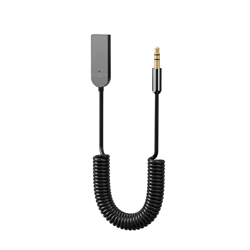 FIXED SIGNAL BT Audio Receiver 3.5mm Spiral cable Black - 8015557