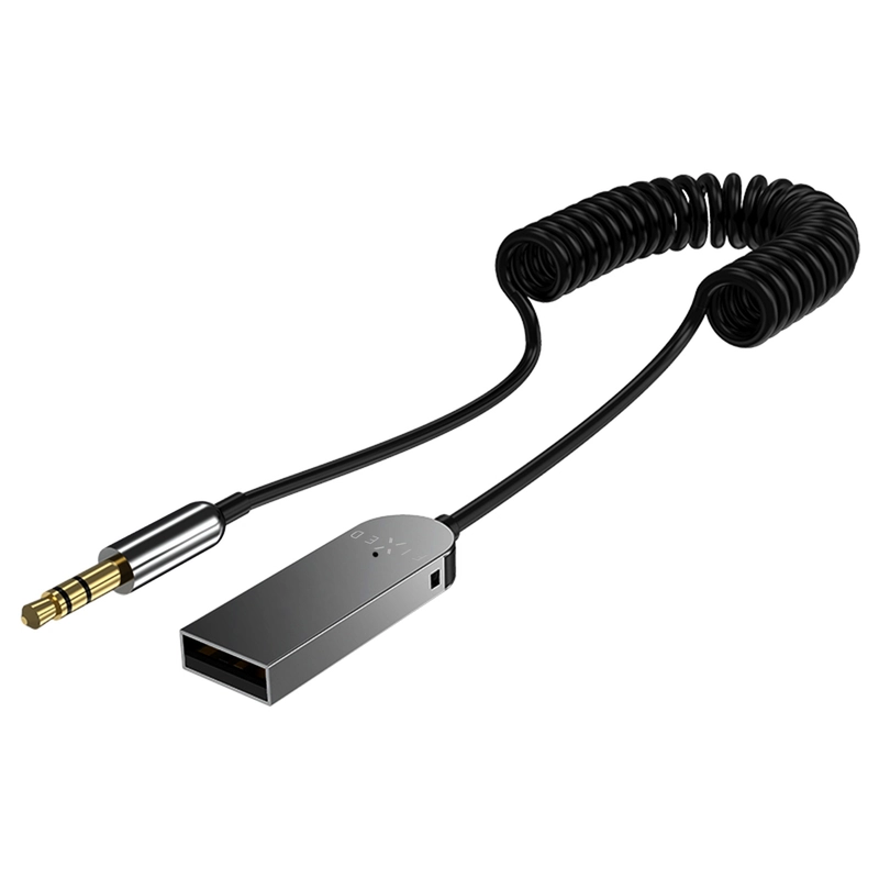 FIXED SIGNAL BT Audio Receiver 3.5mm Spiral cable Black - 8015557