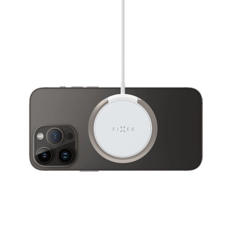 FIXED MagPad 15W Wireless Charging Pad/Stand White - 8015726