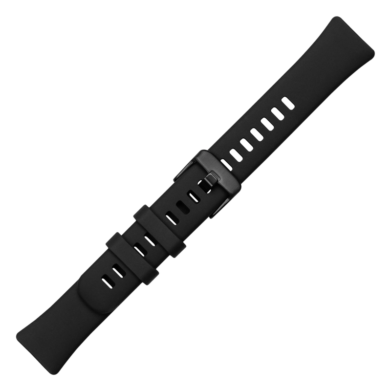 FIXED Silicone Strap for Huawei Band 8/9/10 Black - 8015818