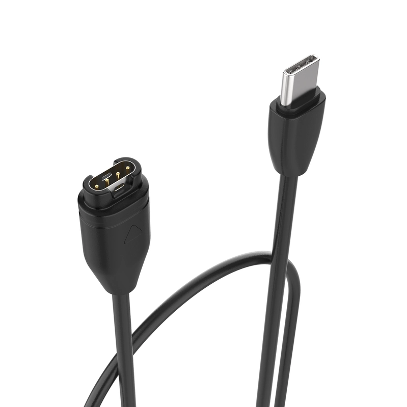 FIXED USB-C Charging Cable for Garmin Smartwatch 1m Black - 8016121