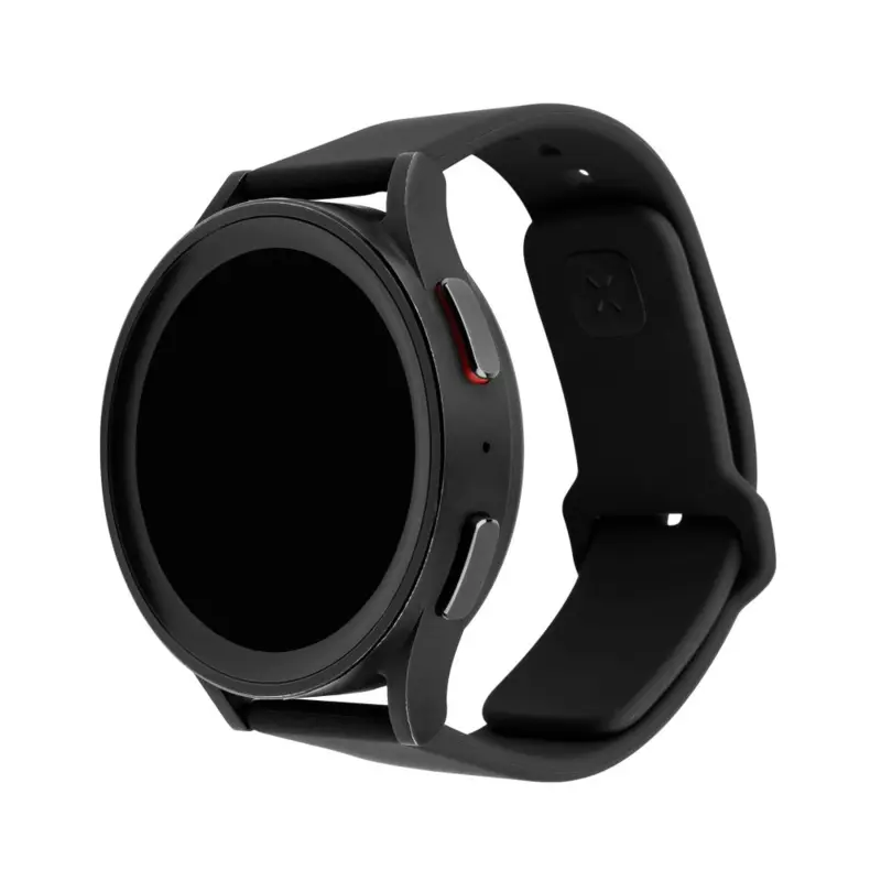 FIXED Silicone Strap Smartwatch Universal 20 mm Black - 8016122