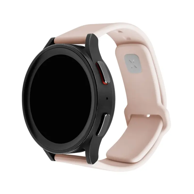 FIXED Silicone Strap Smartwatch Universal 20 mm Pink - 8016125