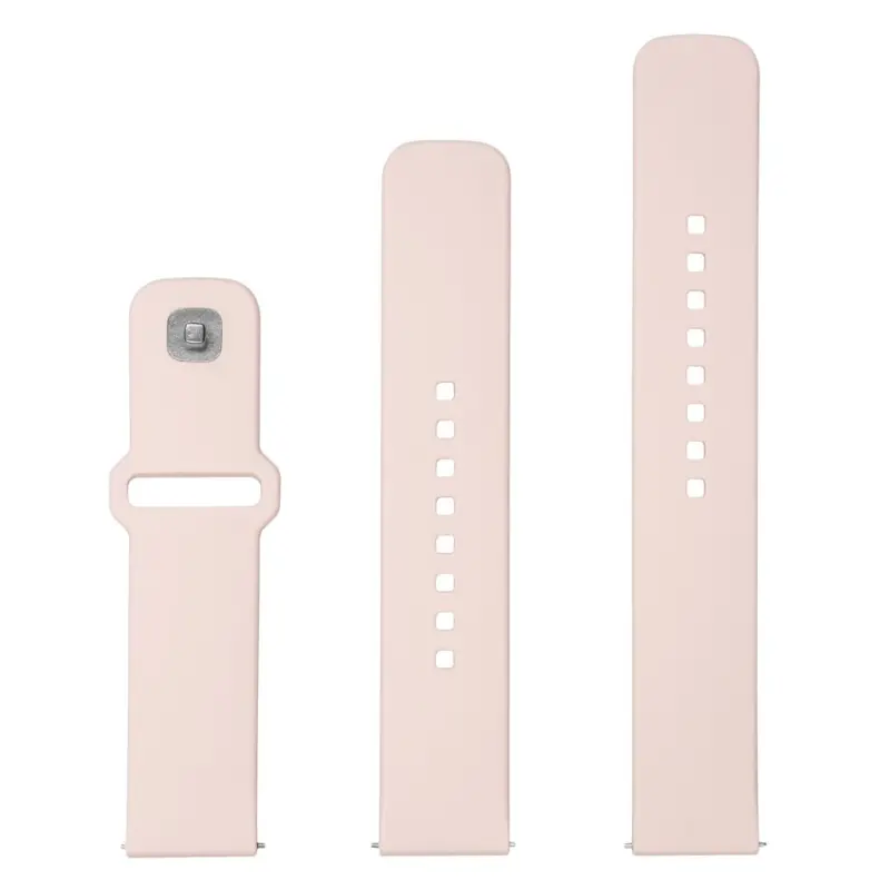 FIXED Silicone Strap Smartwatch Universal 20 mm Pink - 8016125
