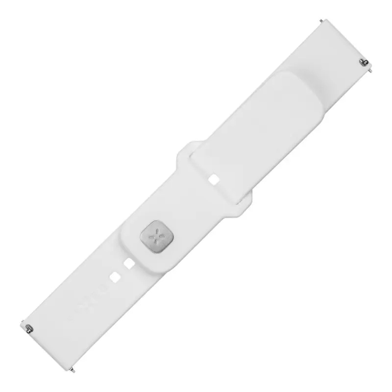 FIXED Silicone Strap Smartwatch Universal 20 mm White - 8016126