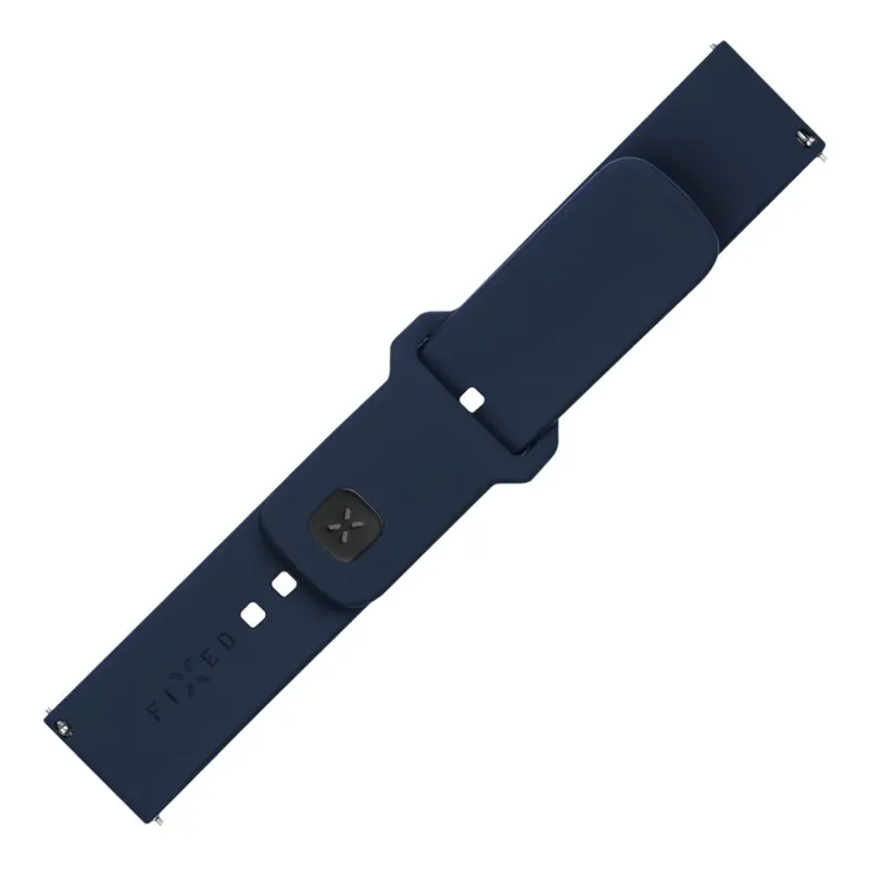 FIXED Silicone Strap Smartwatch Universal 22 mm Blue - 8016128