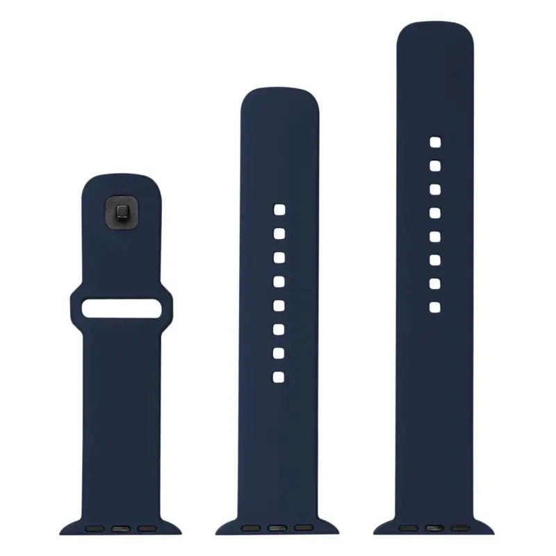 FIXED Silicone Strap SET Apple Watch 38/40/41mm Blue - 8016138