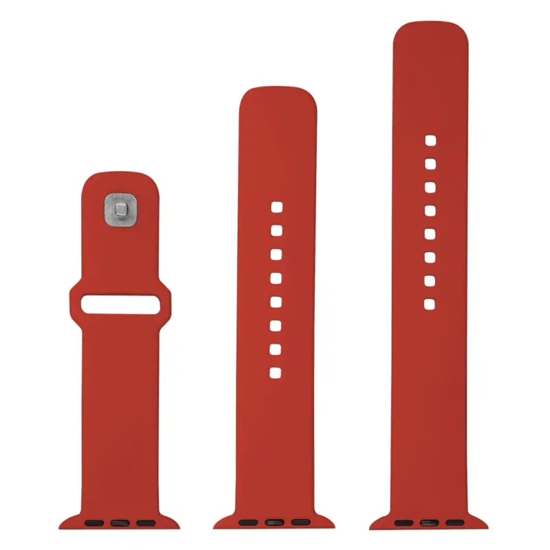 FIXED Silicone Strap SET Apple Watch 38/40/41mm Red - 8016139