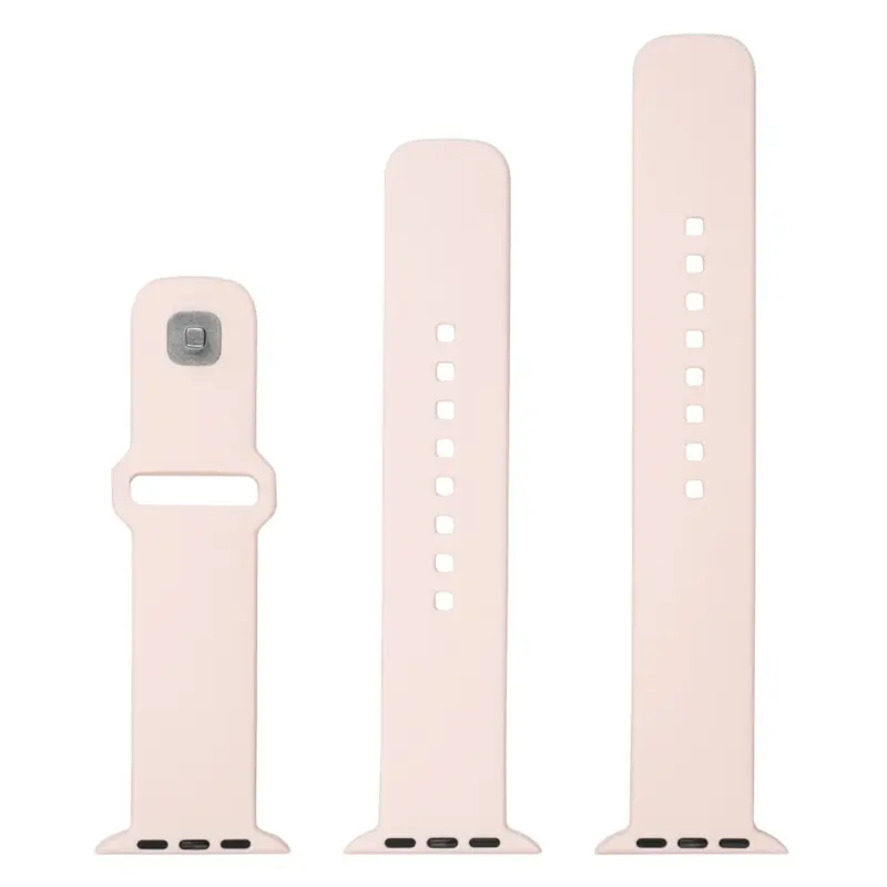 FIXED Silicone Strap SET Apple Watch 38/40/41mm Pink - 8016140