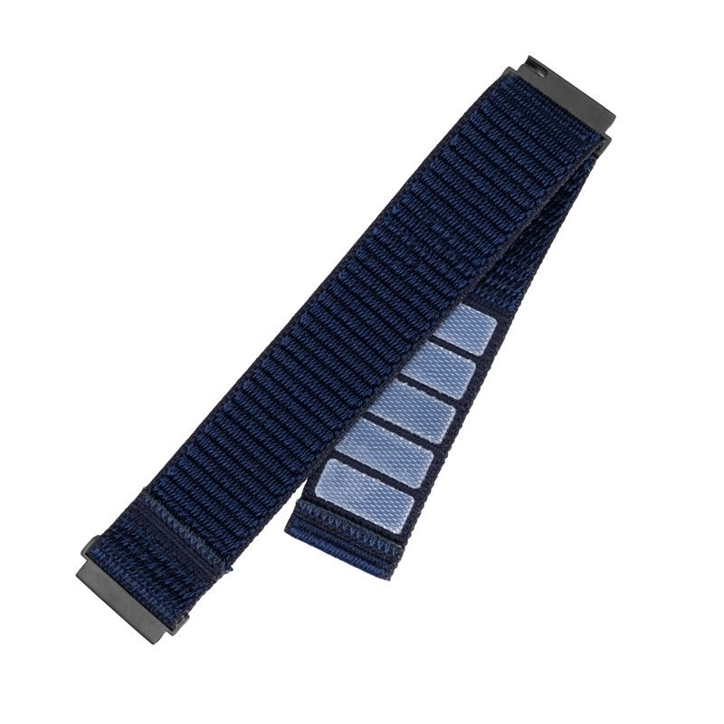 FIXED Nylon Strap for Smartwatch Universal 22 mm Blue - 8016154