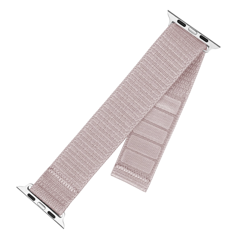 FIXED Nylon Strap for Apple Watch 38/40/41mm Rose Gold - 8016166