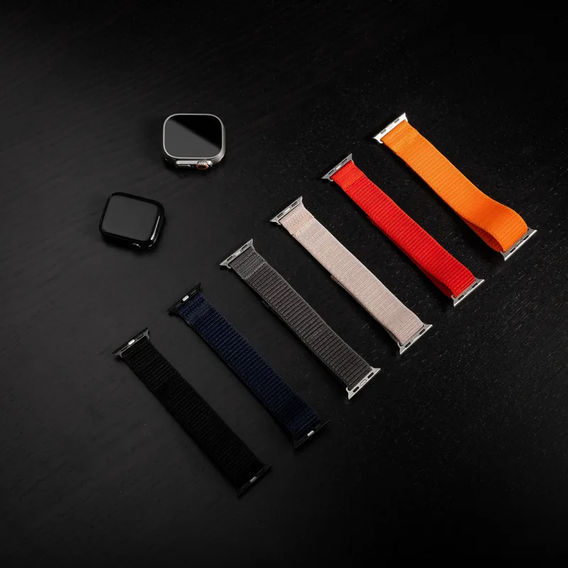 FIXED Nylon Strap Apple Watch Ultra-2/49mm Black - 8016167