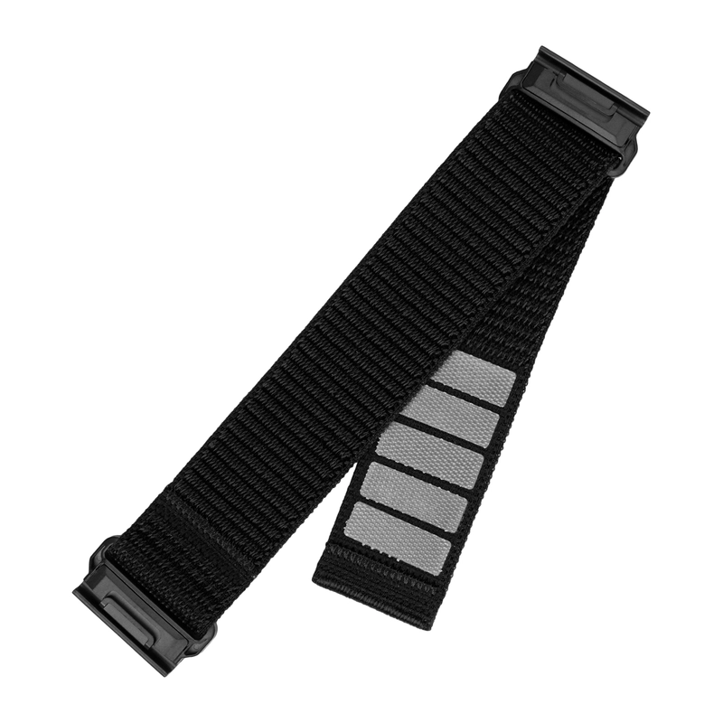 FIXED Nylon Strap for Garmin QuickFit 26mm Black - 8016172