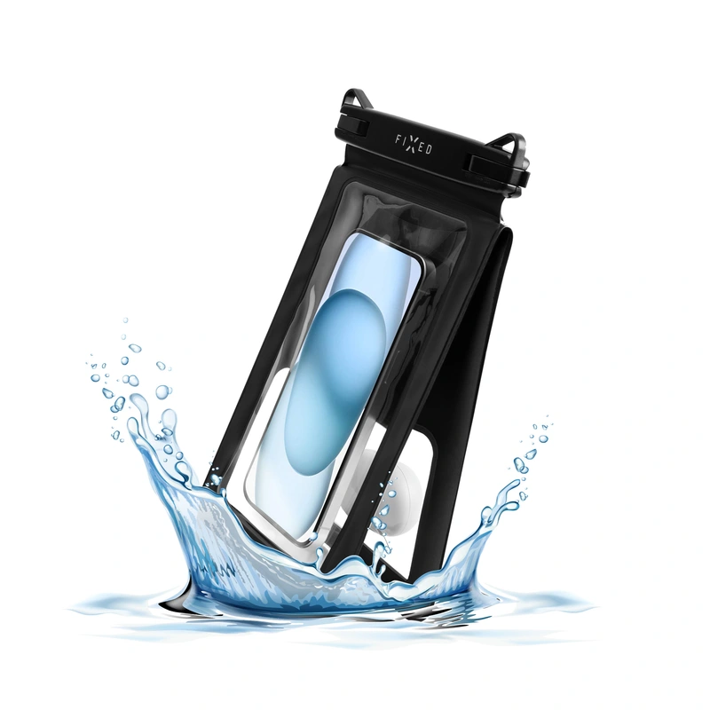FIXED Waterproof Smartphone Float Case Twin 2in1 Black - 8016317