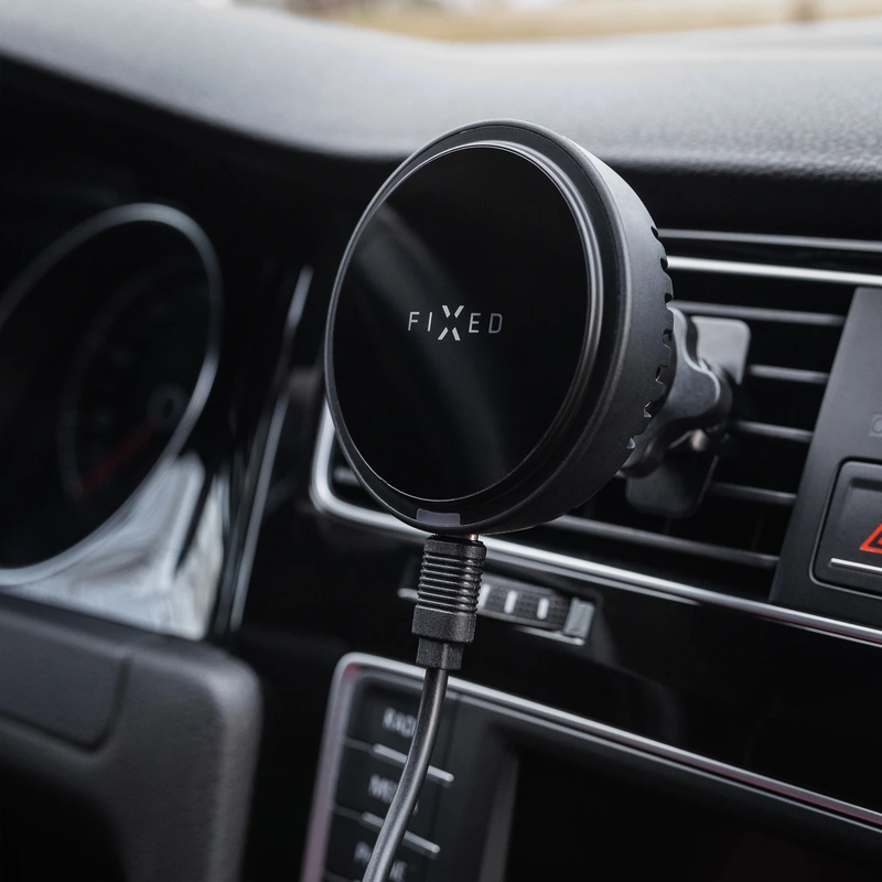 FIXED MagCool 15W Airvent Car Mount with Cooling Black - 8016476