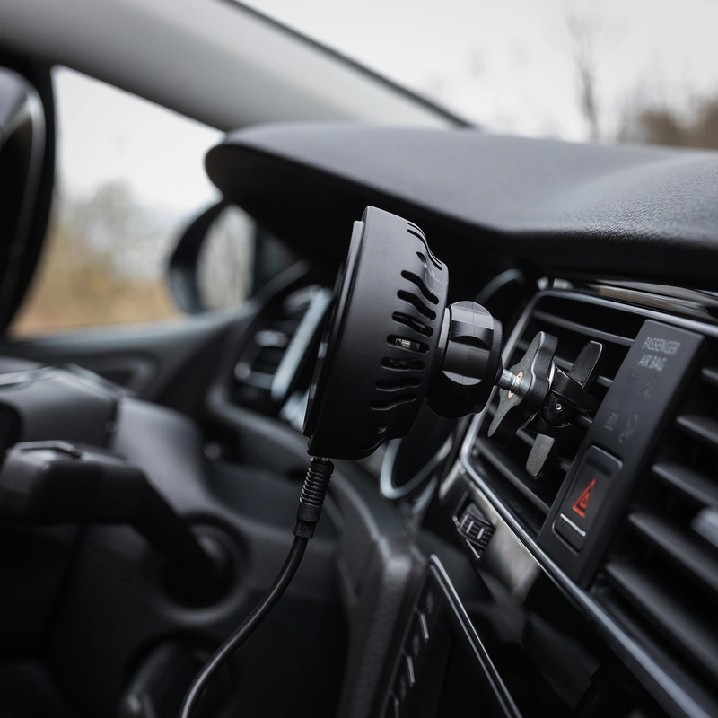 FIXED MagCool 15W Airvent Car Mount with Cooling Black - 8016476
