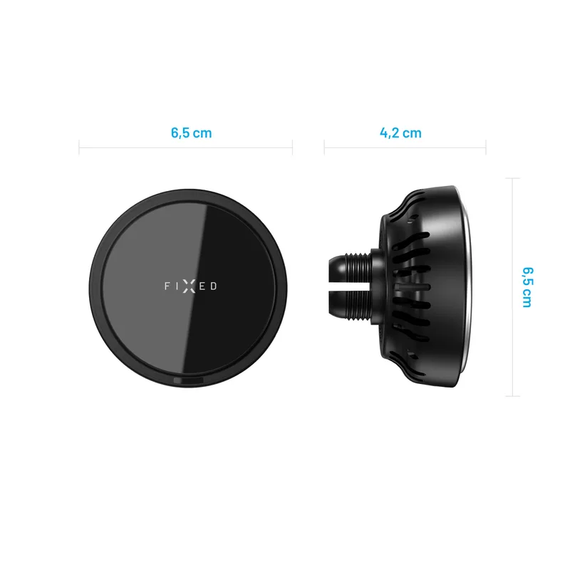 FIXED MagCool 15W Airvent Car Mount with Cooling Black - 8016476
