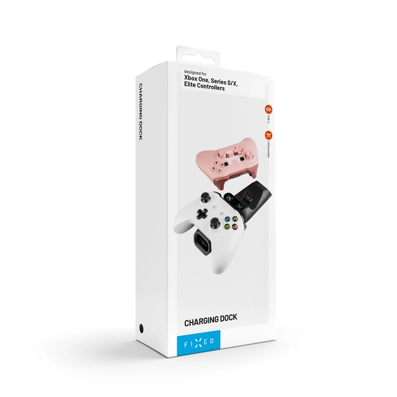 FIXED Dual Charger Xbox One, S/X & Elite White - 8016548