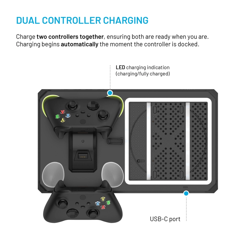 FIXED Docking Station for Xbox Series S/X Black - 8016549