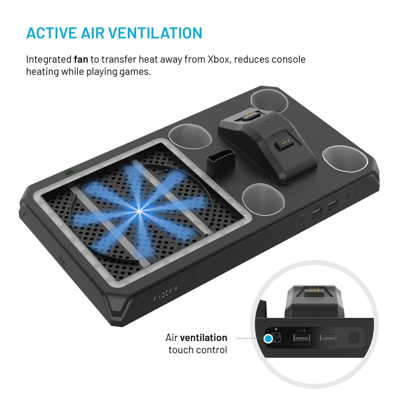 FIXED Docking Station for Xbox Series S/X Black - 8016549