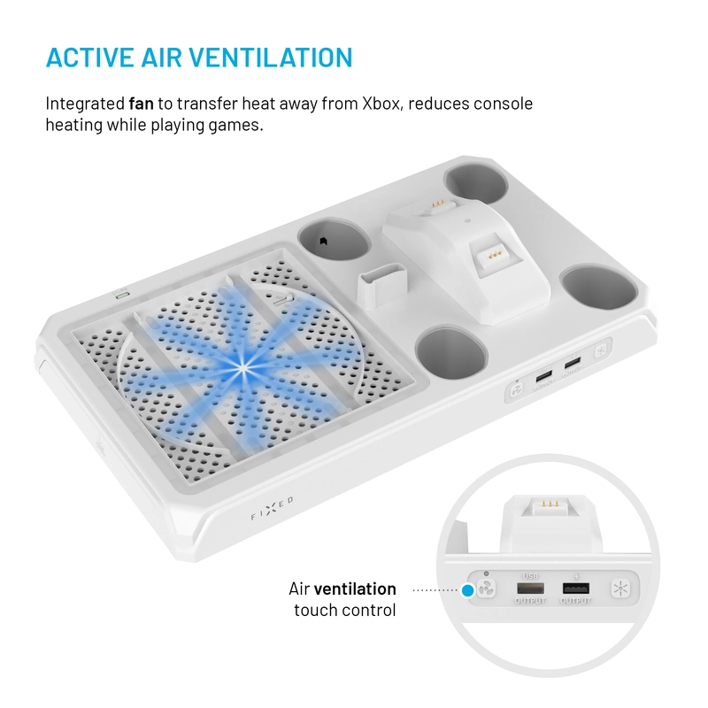 FIXED Docking Station for Xbox Series S/X White - 8016550