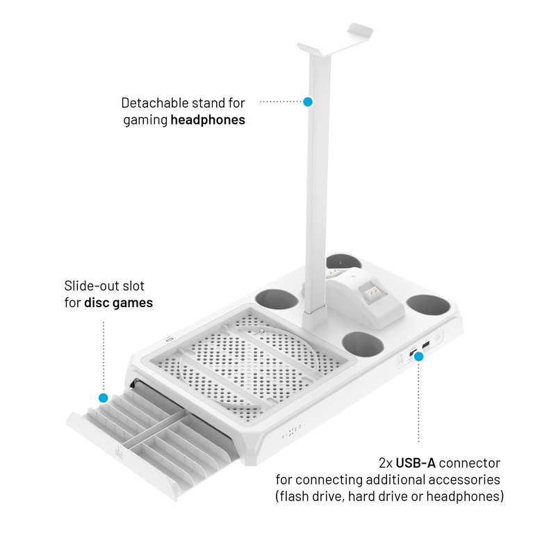 FIXED Docking Station for Xbox Series S/X White - 8016550