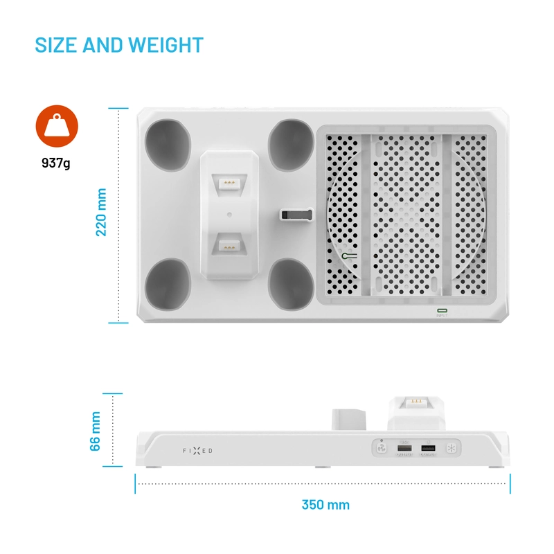 FIXED Docking Station for Xbox Series S/X White - 8016550