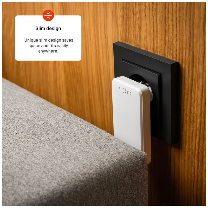 FIXED Slim GaN 90 Super Fast 2x USB-C charger 45W White - 8016584