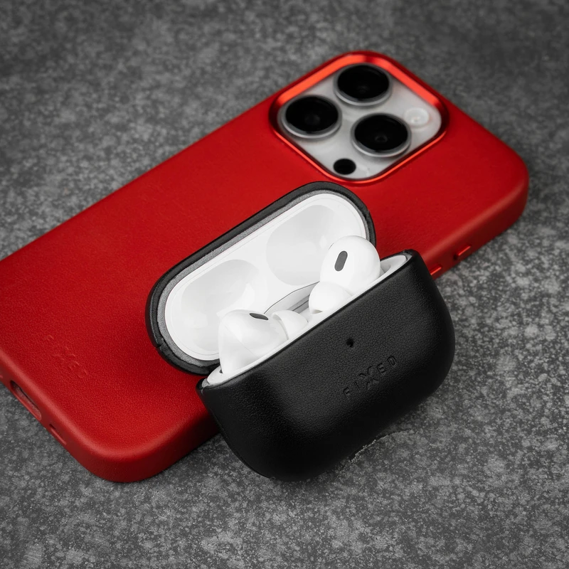 FIXED PodsLeather Case for Airpods 3 Black - 8016731