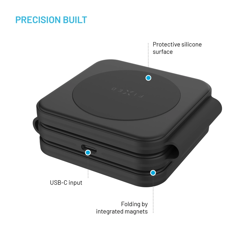 FIXED Flex Samsung 3in1 Foldable wireless charger Black - 8016793