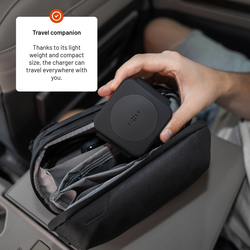 FIXED Flex Samsung 3in1 Foldable wireless charger Black - 8016793