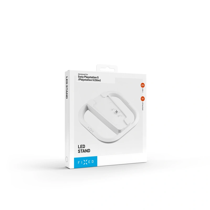 FIXED LED multilight Stand for PS5/PS5 Slim White - 8017008