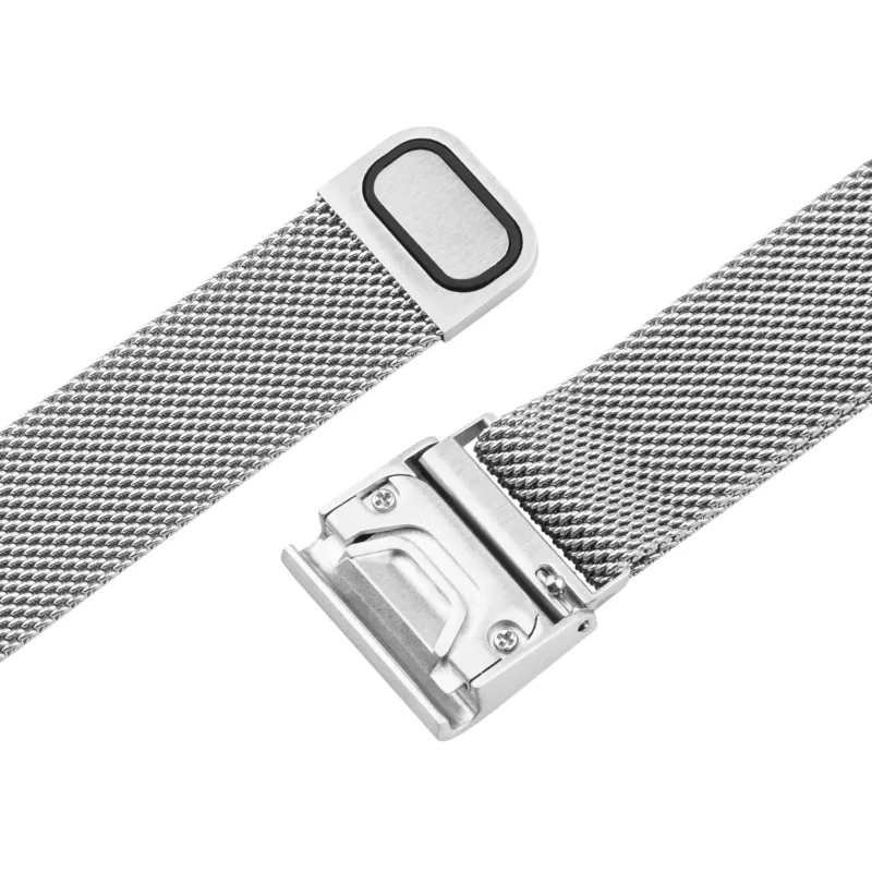 FIXED Mesh Strap for Garmin QuickFit 20mm Silver - 8017116