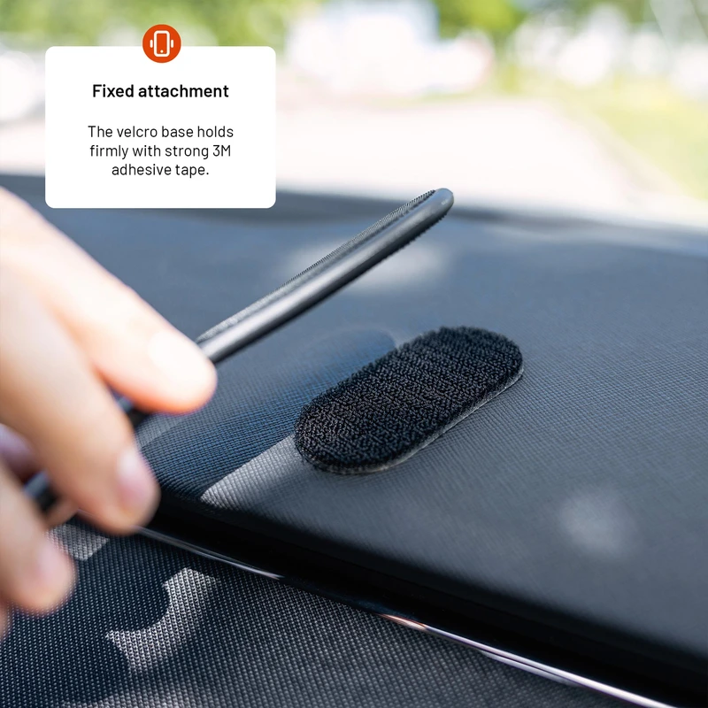 FIXED MagFloppy Dashbord Car Mount Black - 8017285