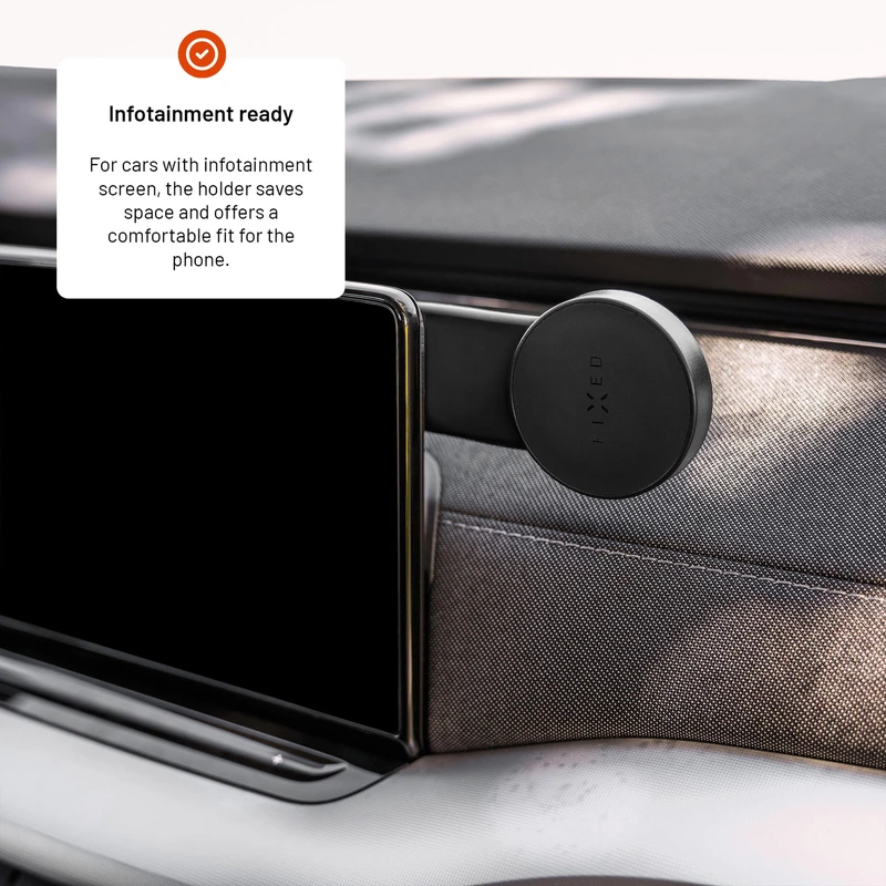 FIXED MagFloppy Dashbord Car Mount Black - 8017285